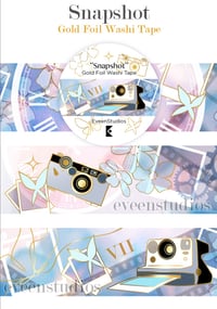 Image 1 of Snapshot Gold Foil Washi