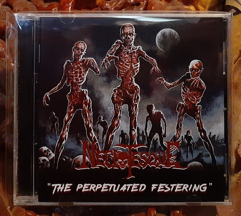 Image of NECROTESQUE - The Perpetuated Festering CD