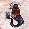 Necromancer Mermaid Sticker