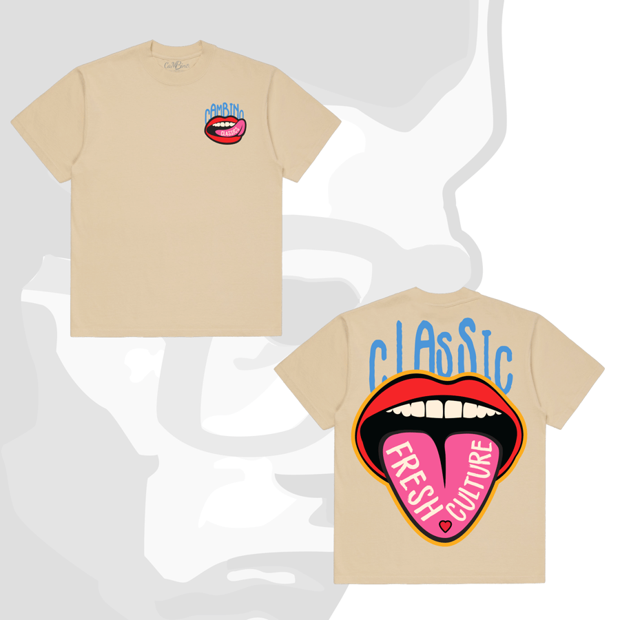 Image of CAMBINO BIG MOUTH TEE(OVERSIZED FIT)