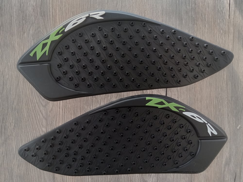 Image of 09 - 21 Kawasaki Zx6r Tank Grips 