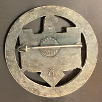 Image 2 of Inter-War (Nazi Germany) NSRL 1938 Breslau Gymnastics & Sports Festival Badge - Original Issue
