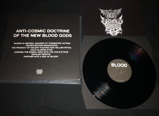 Unholy Vampyric Slaughter Sect : “Anti​-​Cosmic Doctrine Of The New Blood Gods” LP