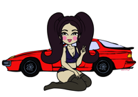 Anachibi Peace2U Holographic Sticker 5'x5'