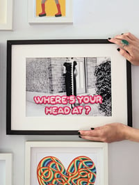 Image 2 of Where's your head at giclee print