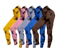 Image 5 of Scrunch Butt Marble Leggings