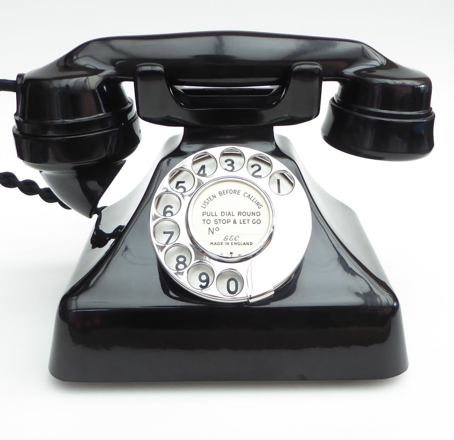 Image of Gecophone (GEC) Bakelite Telephone