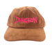 Image of DUNGEON LOGO CORD CAP - CAMEL 