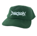 Image of DUNGEON LOGO BRUSHED COTTON CAP - FOREST GREEN 