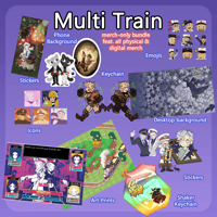 MULTI TRAIN - Digital + Physical Merch