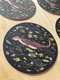 Image 2 of otter sticker