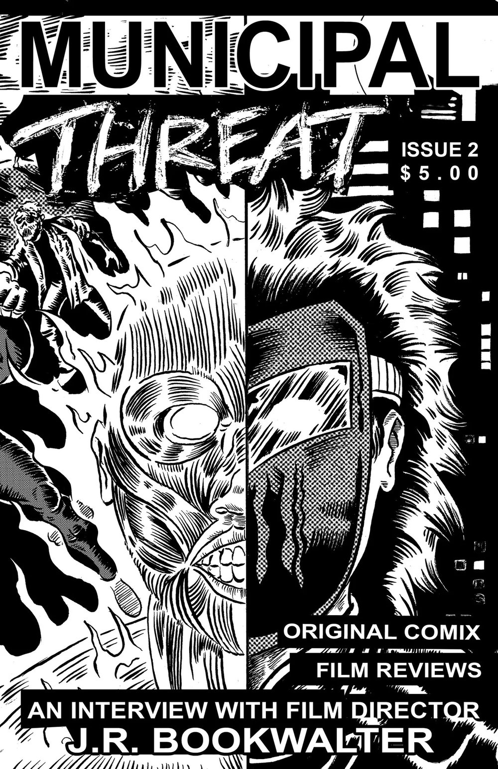 Triple Threat: The First 3 issues of Municipal Threat!