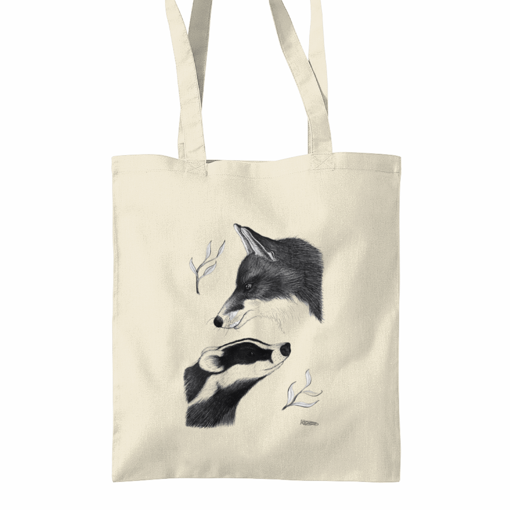 Eurasian Badger Tote Bag by Reiner Bernhardt - Fine Art America