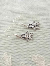 Image 3 of Gingerbread Men Cute Charm Earrings