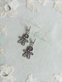 Image 5 of Gingerbread Men Cute Charm Earrings