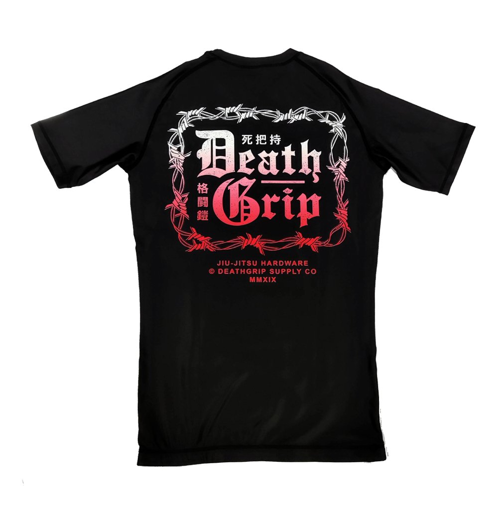 Image of 'Olde English' rashguard.