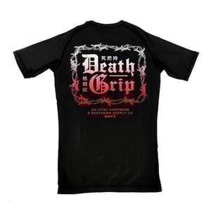 Image of 'Olde English' rashguard.