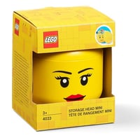Image of Minifigure Head Storage Container Mini- Girl