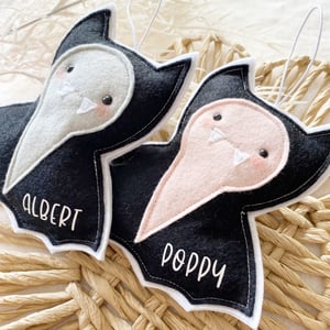 Image of Personalised Bat Decorations
