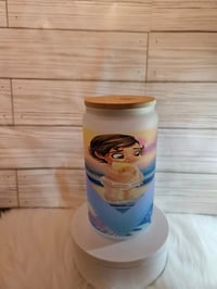 Image 3 of Frosted/Glass Can Tumbler