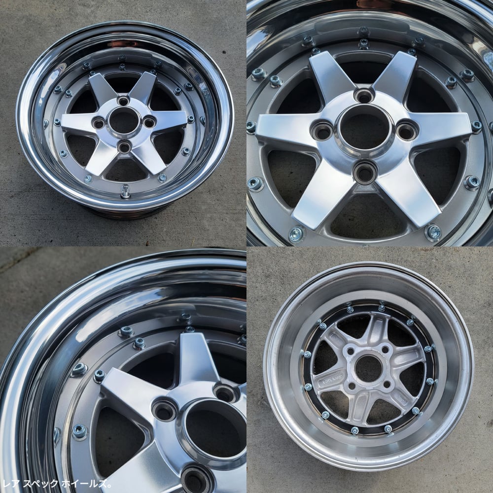 14x8 -6 & 14x8.5 -18 Asuka Corp F1 Turbo 4x114