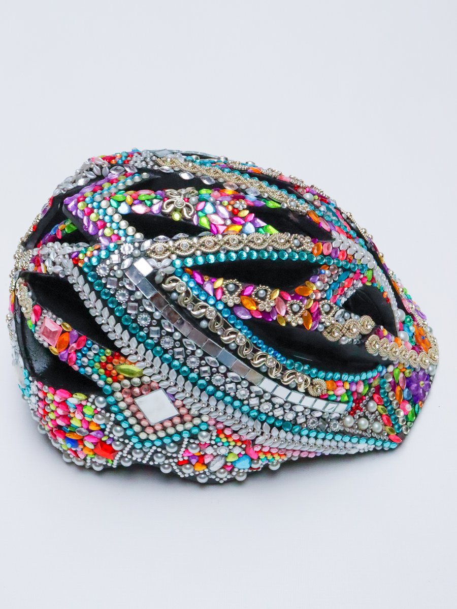 Image of Bedazzled Helmet 5