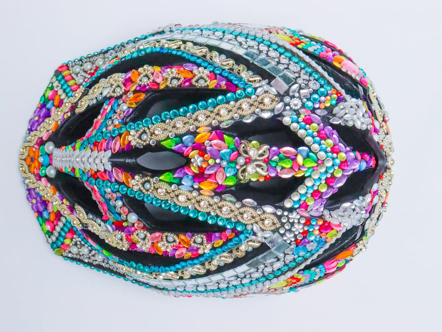 Image of Bedazzled Helmet 5