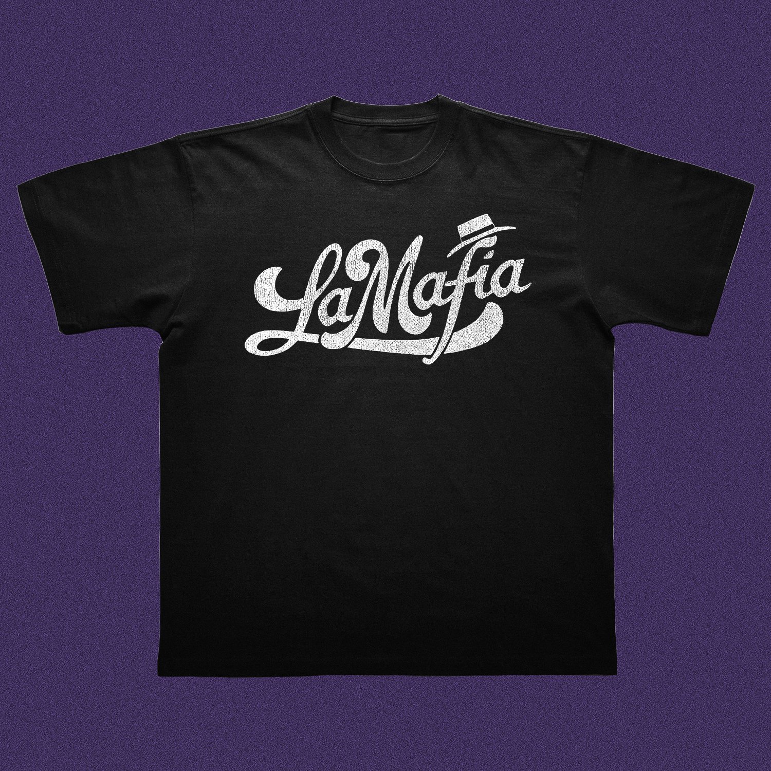 Image of La Mafia Worn Logo