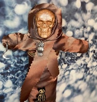 Image 1 of Brown Santa Muerte Altar Doll Used For Magick Involving Pets and Family ect by Ugly Shyla