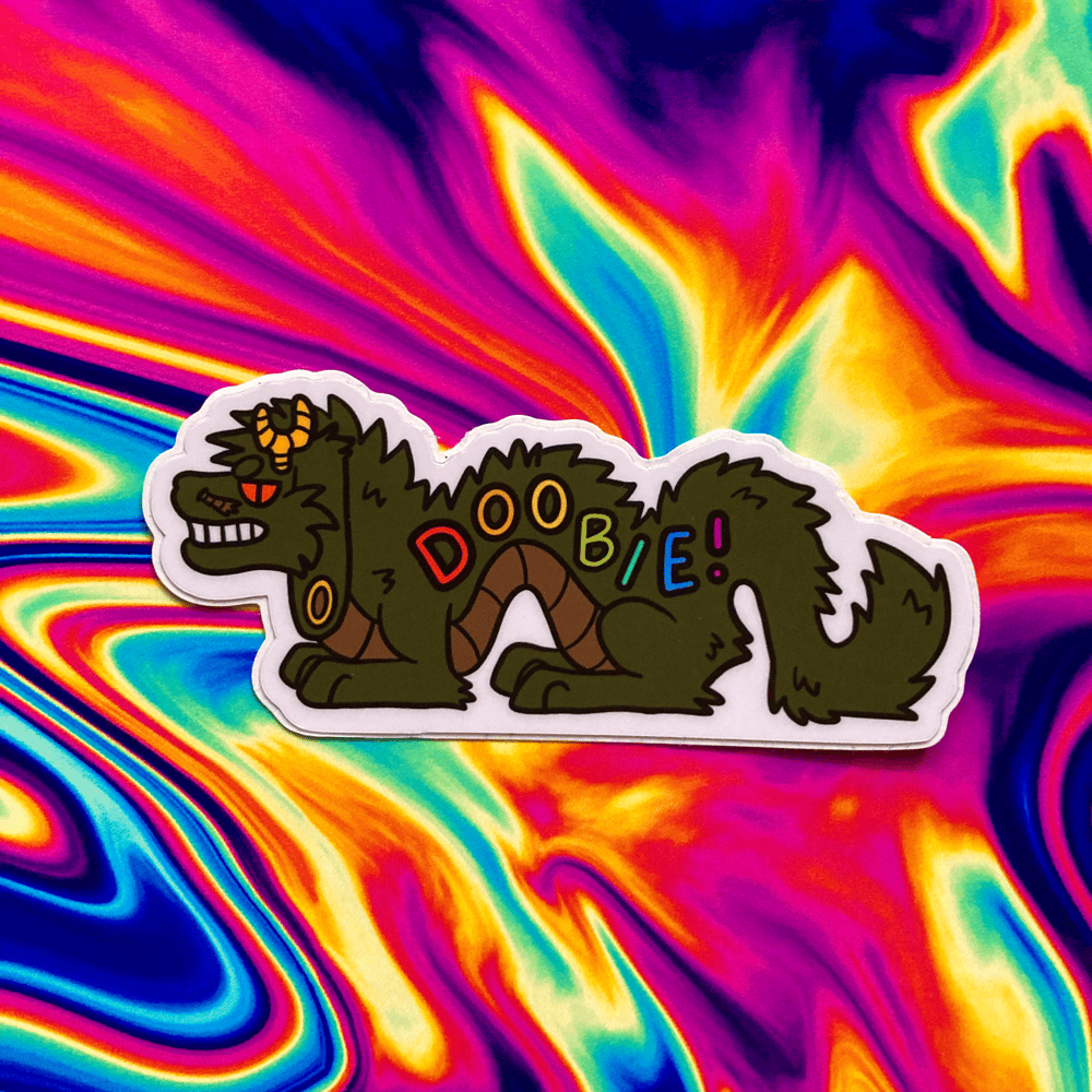 Doobie Noodle Sticker