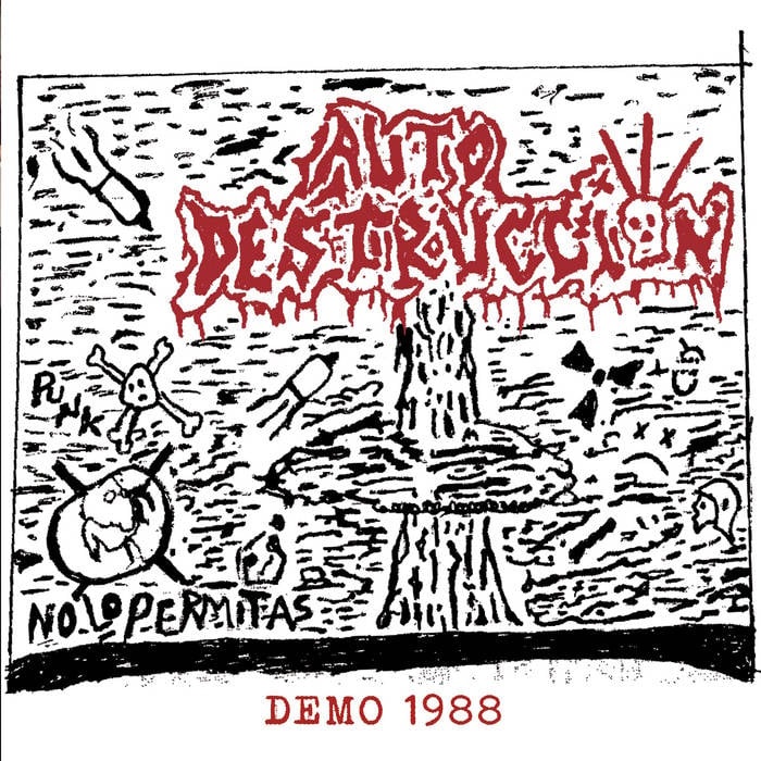 Image of AUTO DESTRUCCIÓN - "Demo 1988" 7"