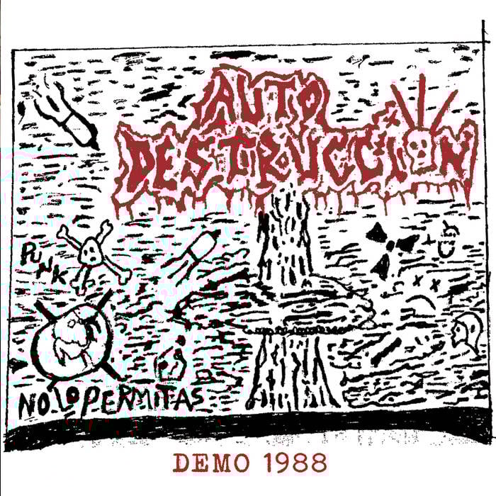 Image of AUTO DESTRUCCIÓN - "Demo 1988" 7"