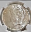 Gem BU US Peace Dollar NGC Slabbed Celebration of 100 Years of the Coin