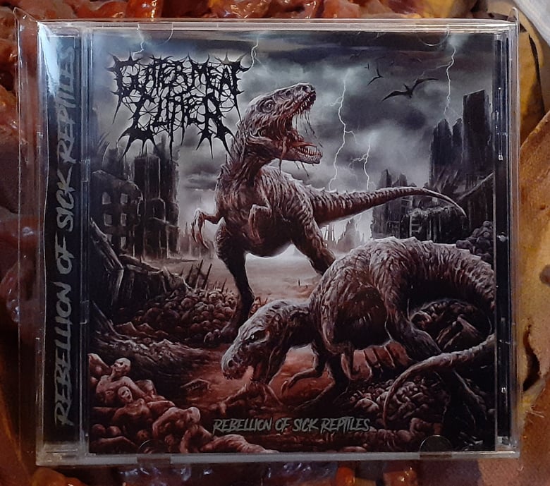 Image of GUTTER MEAT CLITTER - Rebellion of Sick Reptiles CD