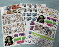 Image 2 of UV PRINTED STICKER GANGSHEETS