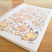 Image 4 of too many pikas ✨reusable spiral sticker book