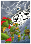 TMNT intro tribute with BONUS matching print plus extras
