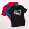 "Jeffrey Epstein Clients?" t shirt