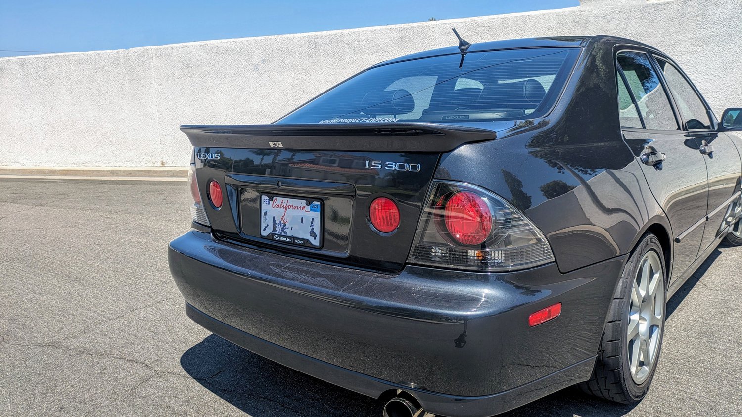 Lexus IS300 Toyota Altezza Rear Sedan Duckbill Racing Spoiler | Project EKP