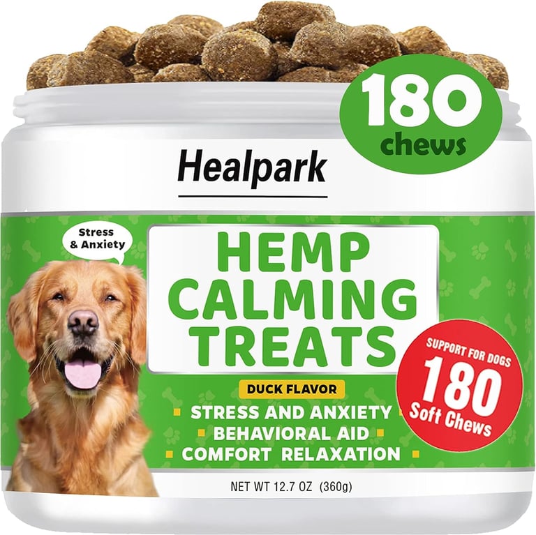 Hemp Calming Chews For Dogs With Anxiety 