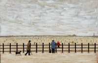 ‘Lowry Strolling at Seaburn’ 