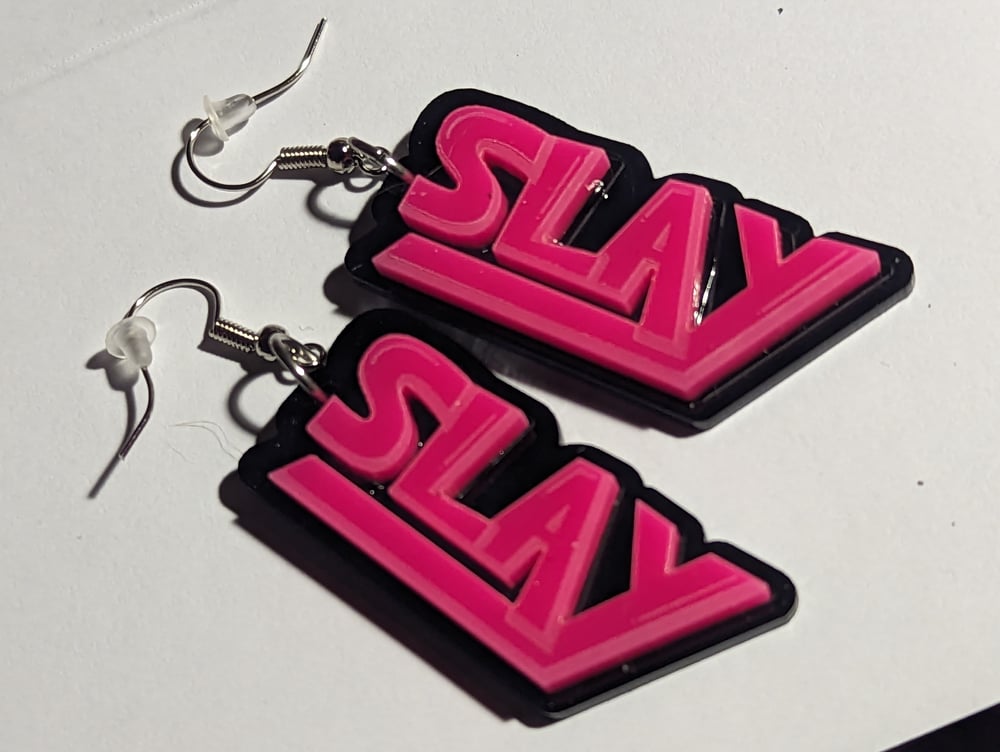 SLAY earrings 