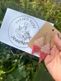 Image 2 of Ice Cream Swirl Earrings