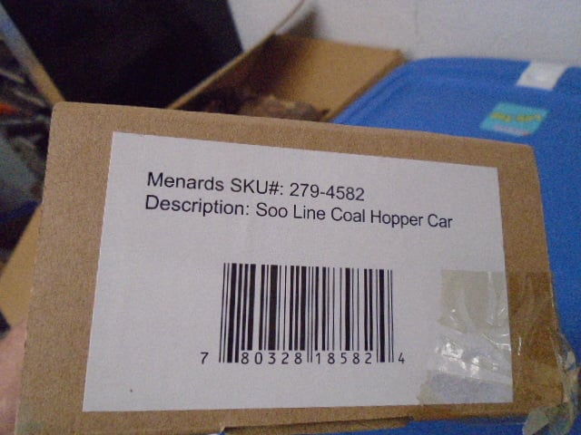 MERNARDS TRAINS  SOO LINE COAL HOPPER CAR 279-4582 NEW