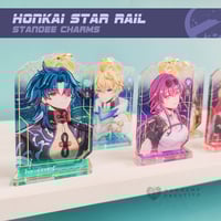 Image 2 of Honkai Star Rail Acrylic Omamori Standee Charm