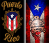 Puerto Rico flag/sun Taino.