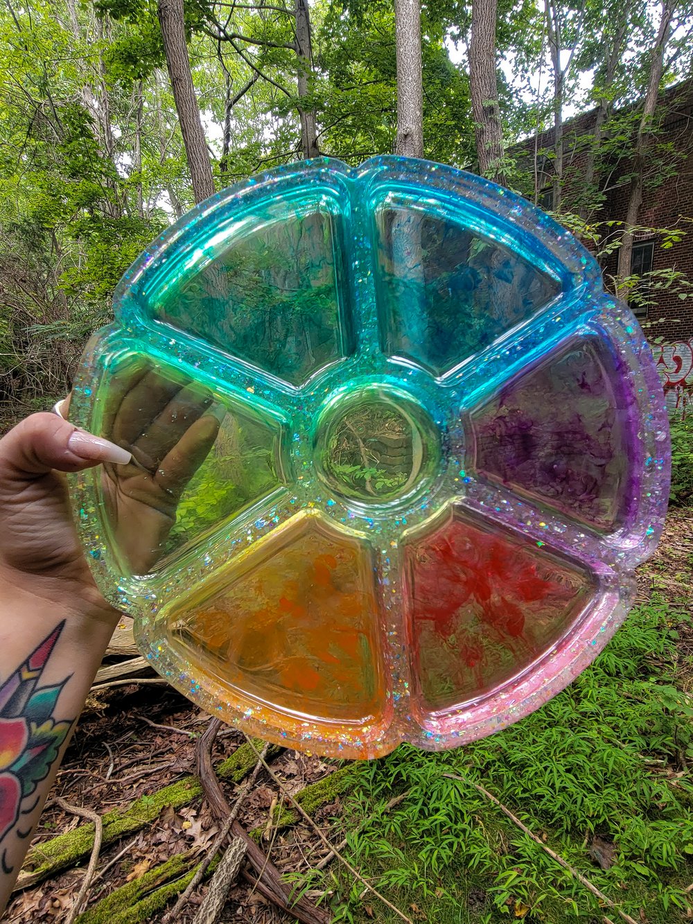 Image of 6-Cavity Rainbow Platter