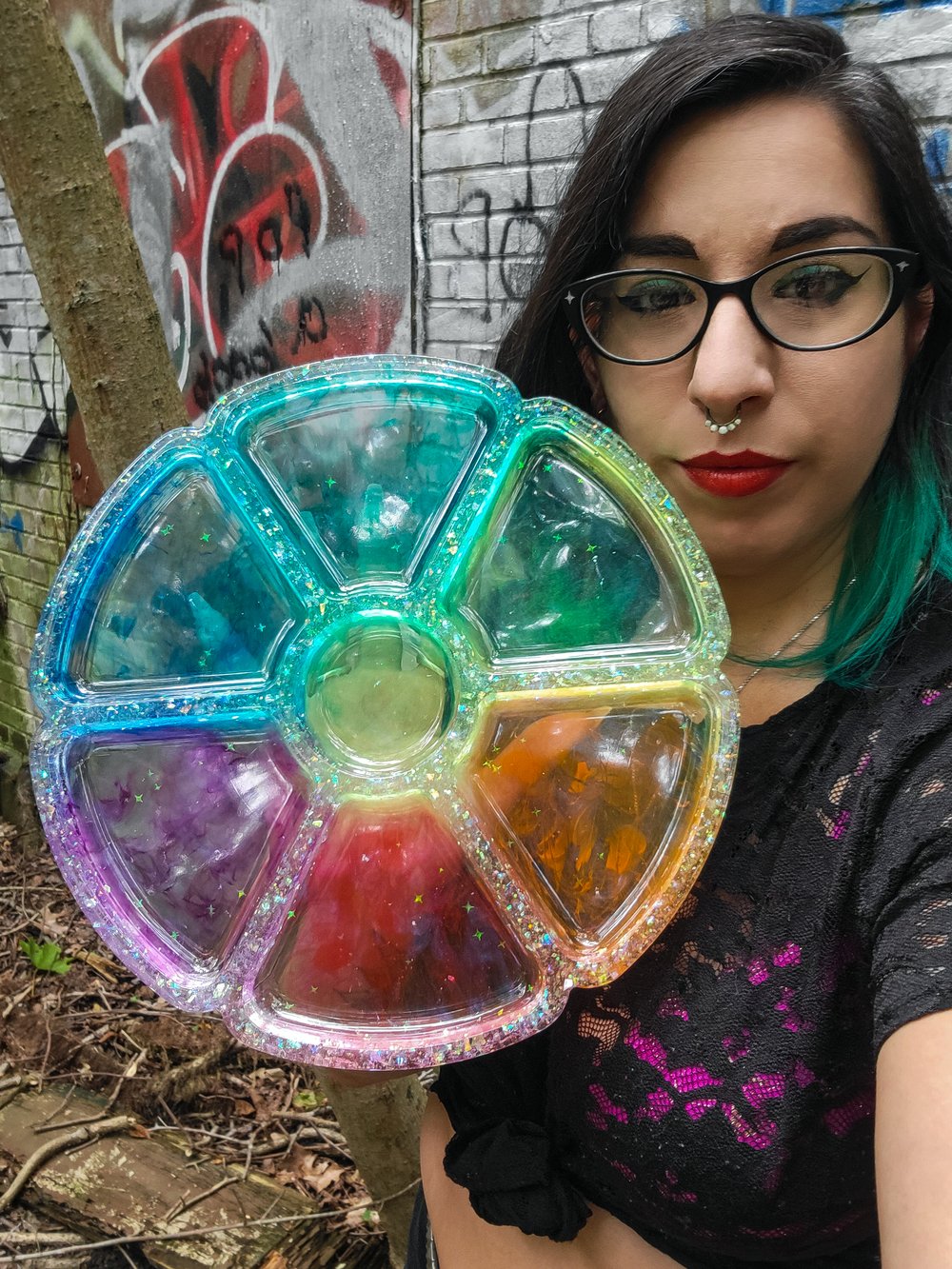 Image of 6-Cavity Rainbow Platter