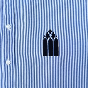 Image of Peter Striped Oxford Shirt