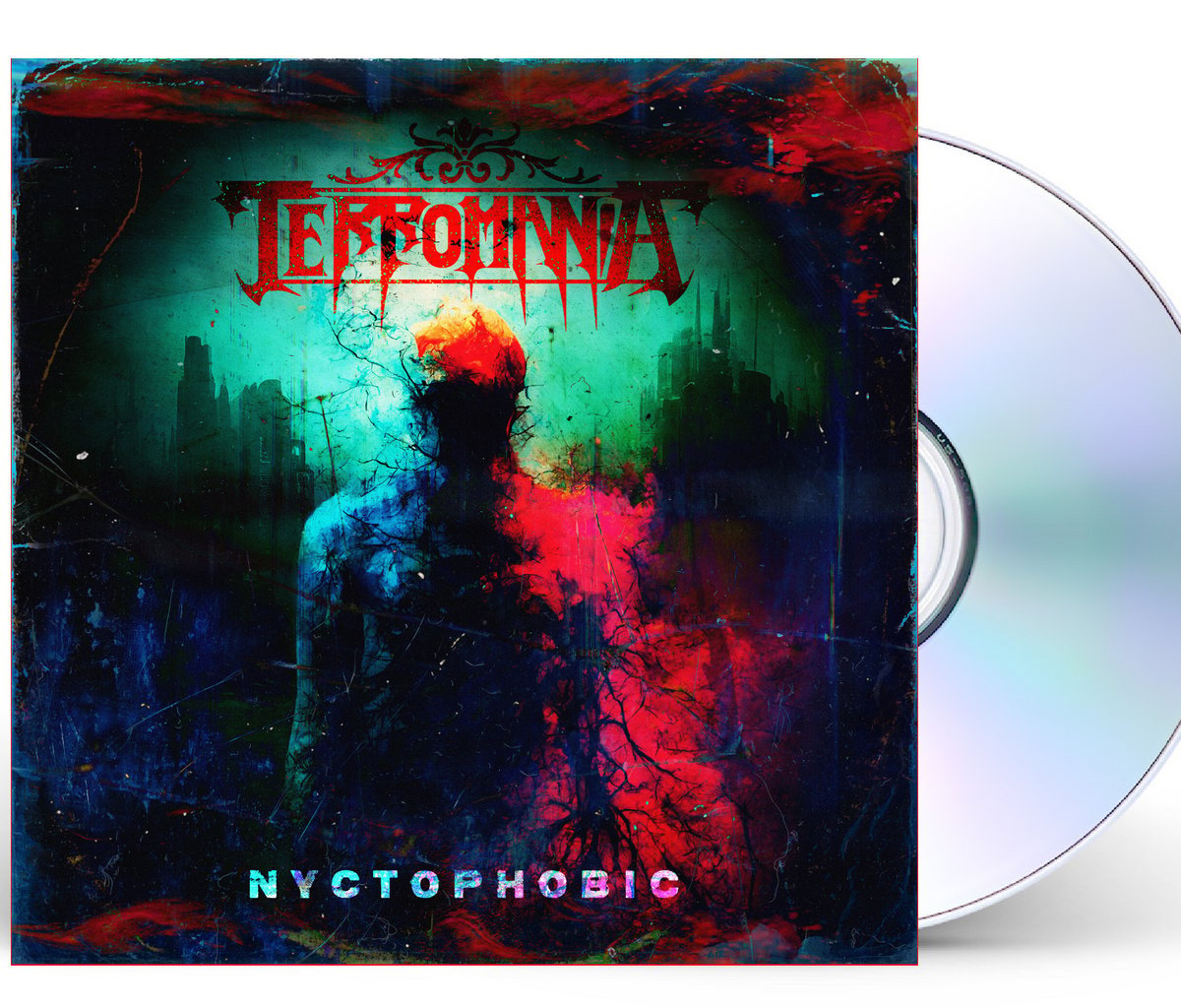 Image of Terromania - Nyctophobic Limited Edition 4-Panel Digipack CD